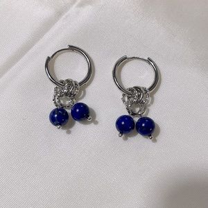 Lapis earring